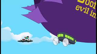 Phineas And Ferb  Doofenshmirtz Evil Incorporated Blimp Jingle [upl. by Lillis]