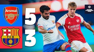 💥 HIGHLIGHTS I ARSENAL 53 BARÇA 💥 [upl. by Michi]