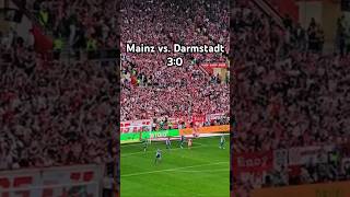 Mainz vs Darmstadt 30 😍  bundesliga mainz05 fsv fsvmainz05 darmstadt98 [upl. by Sorodoeht486]