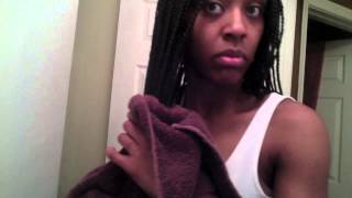 Trimming and Sealing Box Braids Tutorial [upl. by Rae677]