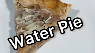 Deliciously Simple Water Pie Recipe  Great Depression Era Dessert waterpie easypie pierecipes [upl. by Viridissa]