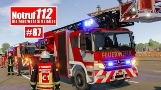 NOTRUF 112 87 EINSATZLEITER bei Supermarktbrand  Nachforderung Feuerwehr I FeuerwehrSimulation [upl. by Duarte]