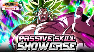 NEW DAMAGE BUFF PASSIVE Full Power Super Saiyan Broly Saiyan Savagery Showcase  DBTB Season 5 [upl. by Dimphia]