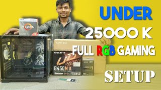 AMD Ryzen 3 3200G GIGABYTE B450 Motherboard full pc build 2024 RS25000 Thousand [upl. by Quickel812]