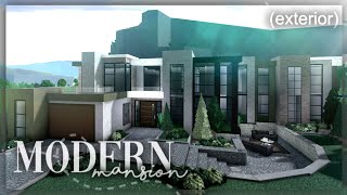 bloxburg   Modern Hillside Mansion part 12  189k  manglo [upl. by Schumer]