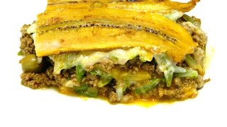 Piñon or Pastelon de Maduros Puerto Rican Lasagna [upl. by Gnuj547]