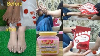 ₹200मैं सीखें पार्लर जैसा pedicure करना घर पर step by step pedicure menicure foot amp hand care raaga [upl. by Idnahr]