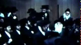 Hrhquotk Tosher Rebbe Shlita dance Mitzva Tantz in 1968 [upl. by Aekan573]