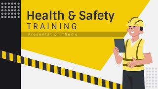 Health and Safety Training Animated PPT Template [upl. by Akin]