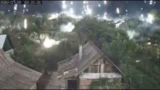 Russia used WHITE PHOSPHOROUS BOMBS in Nikopol Ukraine [upl. by Aenahs]