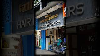 Oldest Barbershop in Chennai💥85 Year Old😱tamizvlogz [upl. by Arhna576]