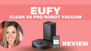 EUFY Clean X8 Pro Robot Vacuum SelfEmpty Station REVIEW [upl. by Anitsyrhk258]