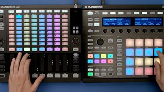 MASCHINE JAM workflow Combining MASCHINE hardware  Native Instruments [upl. by Ravert]