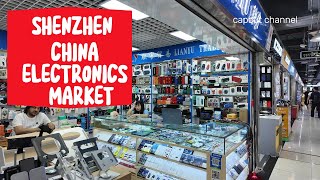 Biggest CHINA Electronics Market Tour Huaqiangbei famousmarket Shenzhen [upl. by Aizitel]