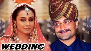 Rani Mukherjee amp Aditya Chopras GRAND WEDDING RECEPTION [upl. by Hsakiv]