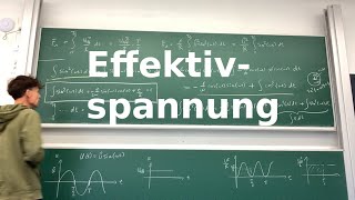 Effektivspannung [upl. by Ahsuat]