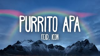 Feid ICON  PURRITO APA LetraLyrics [upl. by Yemarej431]