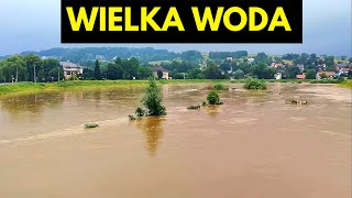 WIELKA WODA W POLSCE  04062024 Zalało infrastrukturę [upl. by Eytak]