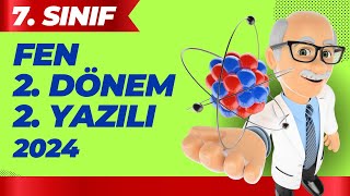 7 Sınıf Fen Bilimleri 2 Dönem 2 Yazılı 2024 [upl. by Nehpets]