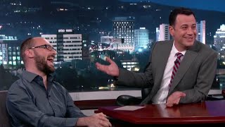 Vsauce acts weird on Jimmy Kimmel [upl. by Nitreb]