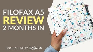 Is it worth it 2 months in Filofax A5 Planner Review [upl. by Somar]