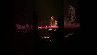 Fleurie singing Love and War live in Amsterdam acoustic piano [upl. by Steep]