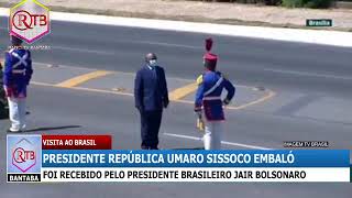 PR UMARO SISSOCO EMBALO VISITA BRASIL [upl. by Krell]