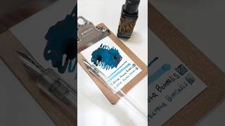 잉크 ink  Diamine Aurora Borealis 디아민 북극광 잉크 잉크추천 만년필 만년필추천 fountainpen ink [upl. by Evander]