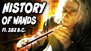 The History of Wands All Wand Cores Woods and MORE Explained  Harry Potter Wandlore Explained [upl. by Balas]