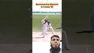 Sportsmanship Moments In Cricket ❤️ viralshort cricket ytviral [upl. by Middleton81]