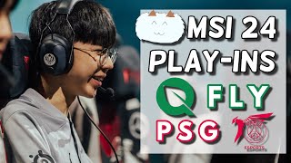 THE RETURN OF EDG JUNJIA  FLY vs PSG  MSI 2024 LIVEVIEW [upl. by Jermayne]