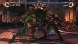 Soulcalibur V creation  Nemesis vs Hunter  Resident evil [upl. by Trebuh93]