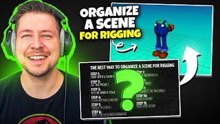 How to organize a scene for rigging in Maya [upl. by Claiborn]