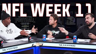 Barstool Sports Pro Football Football Show Week 11 with Dave Portnoy Deion Sanders amp Big Cat [upl. by Wagstaff]