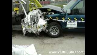 Verdegro Crash test Truck Mounted Attenuator TMA US NCHRP 350 [upl. by Naira]