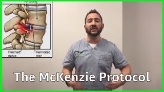 The McKenzie Protocol  Back Pain  Disc Herniations [upl. by Elahcar170]