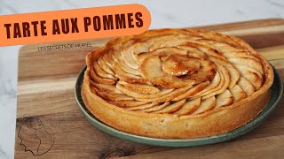 Tarte aux pommes avec compote maison rapide [upl. by Hidie123]