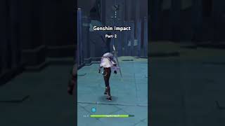 Genshin Impact gameplay 🔥 Part2 gaming shorts gameplay viralshorts genshinimpact [upl. by Caniff]