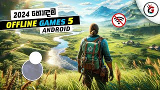 TOP 5 OFFLINE GAMES FOR ANDROID 2024  OFFLINE GAMES ON MOBILE [upl. by Simonetta357]