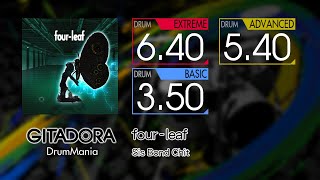 【GITADORA】 fourleaf EXTREME  BASIC Drum [upl. by Anibor713]