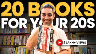 20 Books for Your 20s You MUST READ  Book Recommendations 2023  Warikoo Hindi [upl. by Wrightson]