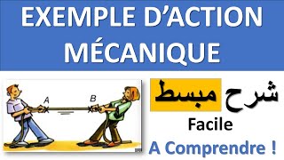 Exemple Des Actions Mécaniques tronc commun BIOF Cours Complet  شرح مبسط لدرس التأثيرات الميكانيكة [upl. by Acisset116]