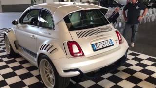 SUPER FIAT 500 GIANNINI 350GP SOUND EXHAUST [upl. by Deste]