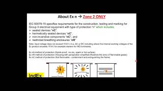 Ex n Protection  Part 1 of 2 IEC 6007915 Edition 5 [upl. by Forsta344]