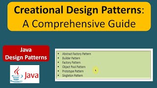 Exploring Creational Design Patterns A Comprehensive Guide [upl. by Danyluk]