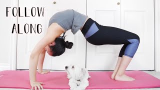 Beginners Back flexibility stretches [upl. by Lebama]