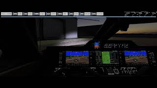 Exec Jet Management Flight EJM1  EGBB Birmingham  EGLC London City  Phenom 100  ATC Vatsim [upl. by Kampmeier913]