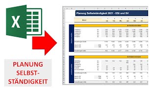 Excel Vorlage für die Planung der Abgaben und Steuern für Selbstständige und Freelancer I Excelpedia [upl. by Anwat]