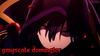 『Lyrics AMV』 Kage no Jitsuryokusha ni Naritakute Season 2 OP Full 【 grayscale dominator  OxT 】 [upl. by Anan]