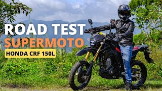 The Best Honda CRF 150L SUPERMOTO Setup Road TESTED SWABE [upl. by Abernon]